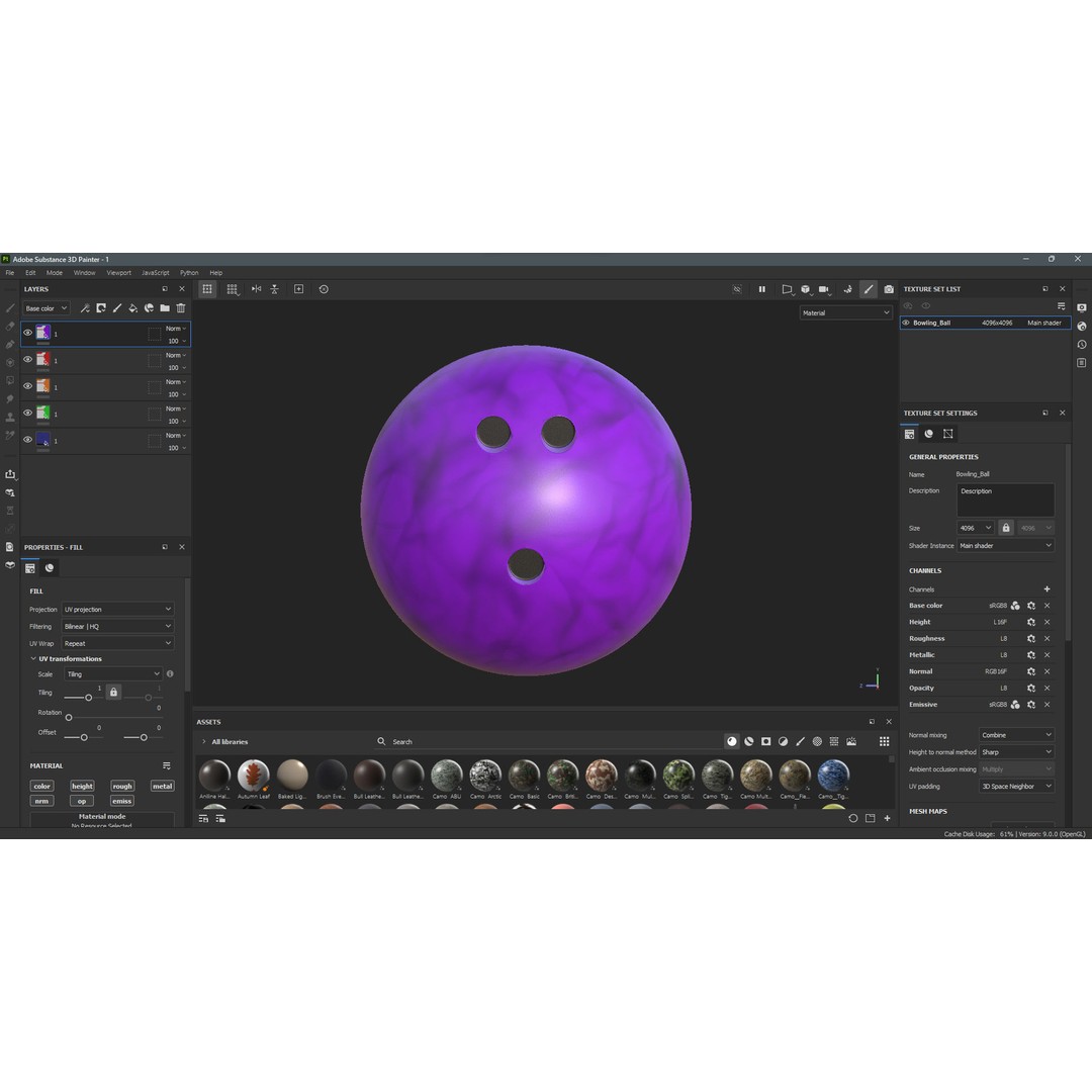 Bowling Collection 3D Model – Low Poly Game Asset, FBX, PBR - View 18