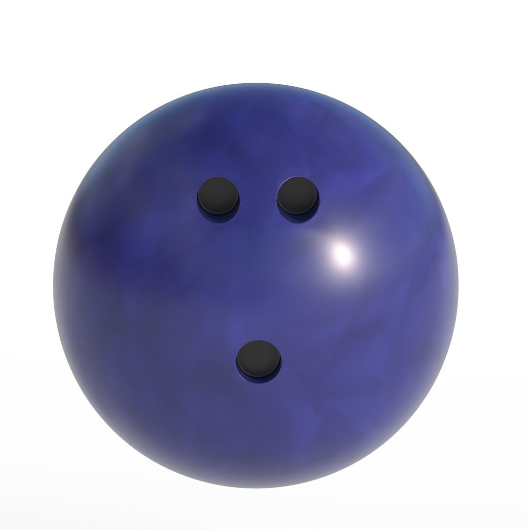 Bowling Collection 3D Model – Low Poly Game Asset, FBX, PBR - View 5