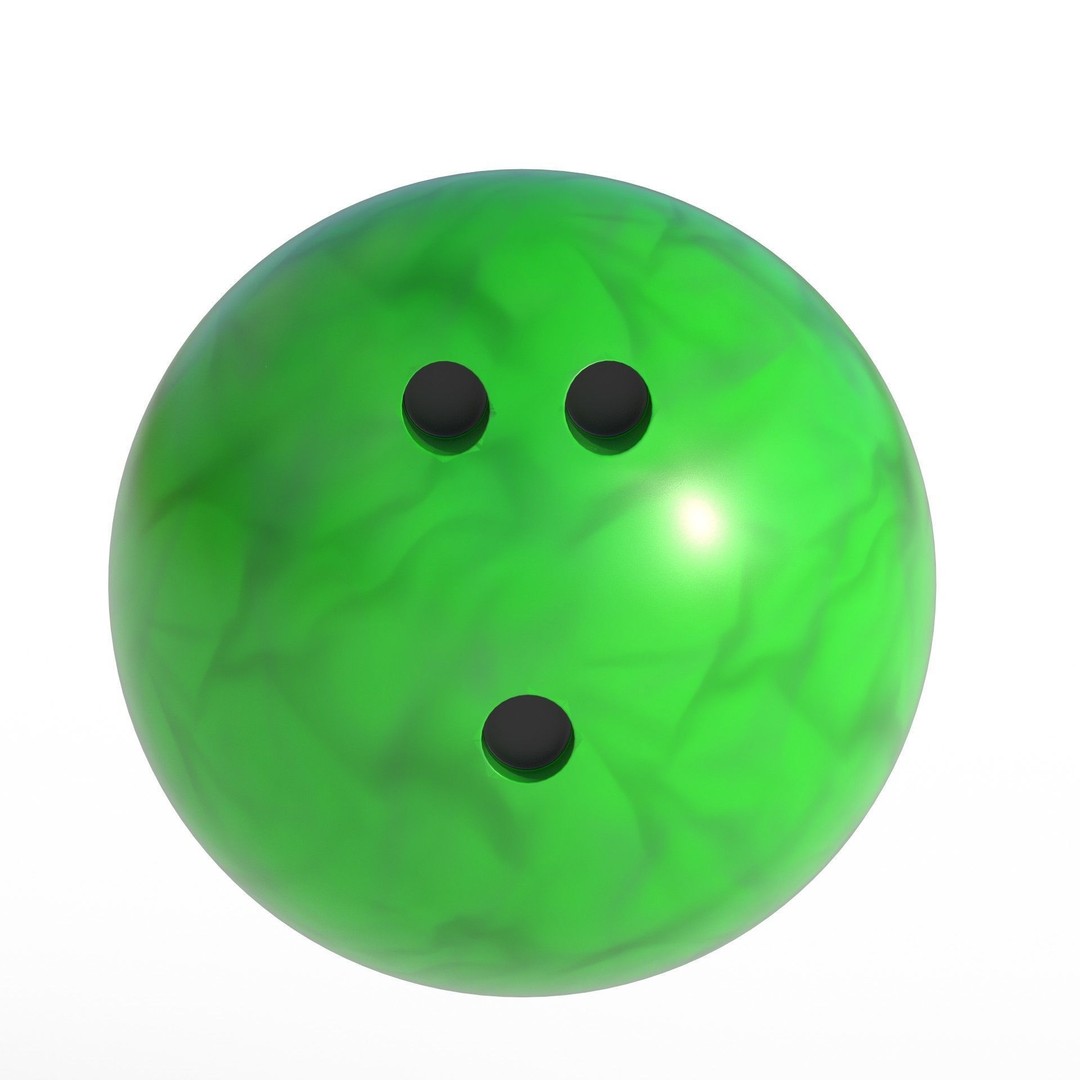 Bowling Collection 3D Model – Low Poly Game Asset, FBX, PBR - View 6