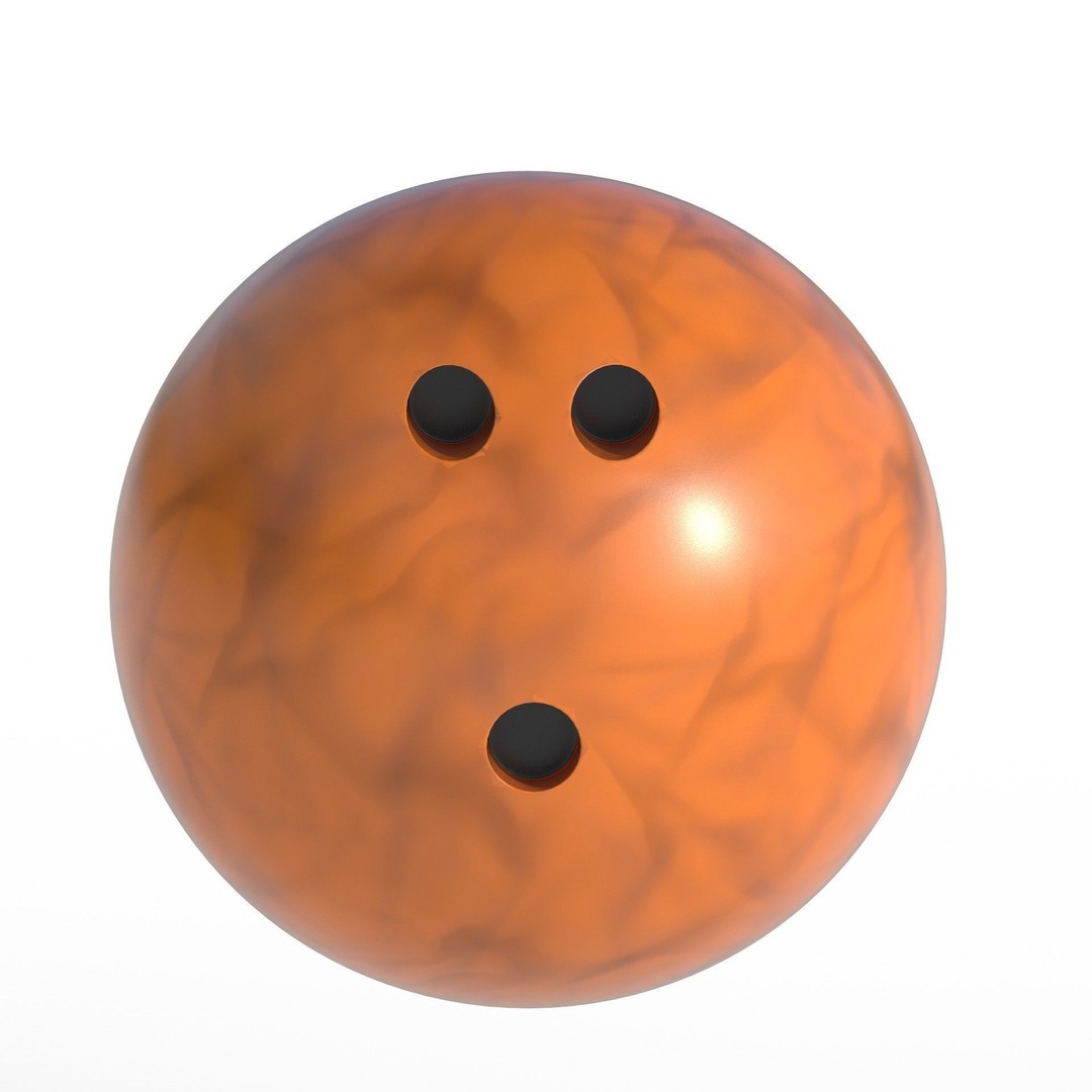 Bowling Collection 3D Model – Low Poly Game Asset, FBX, PBR - View 7