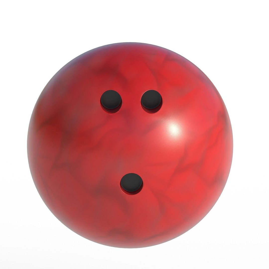Bowling Collection 3D Model – Low Poly Game Asset, FBX, PBR - View 8