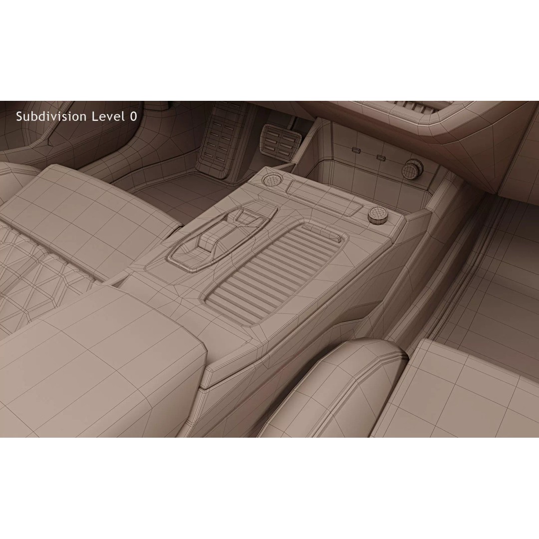 2025 Audi S6 Avant e-tron 3D Model – High Poly PBR Asset, FBX & OBJ - View 34