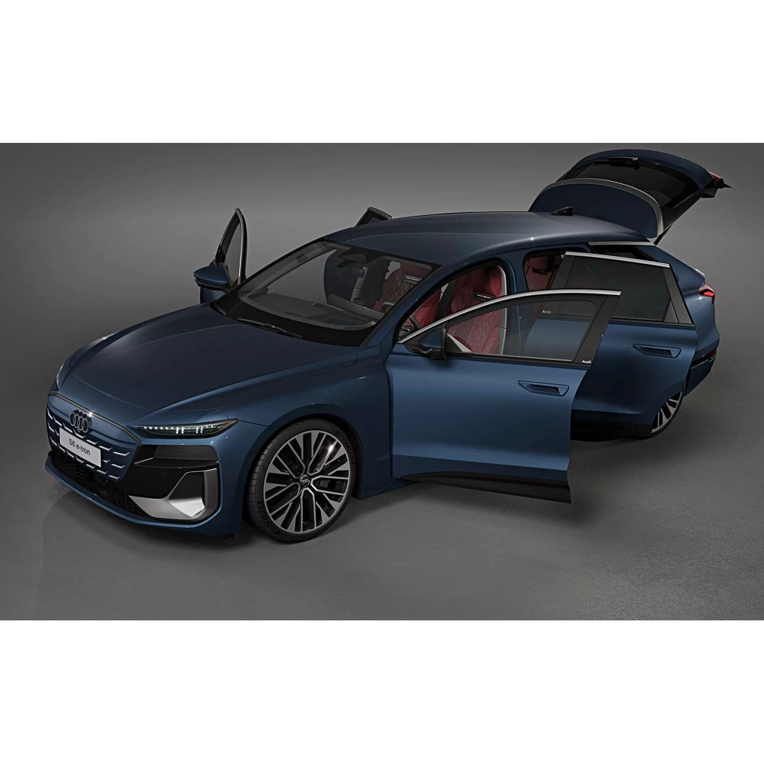 2025 Audi S6 Avant e-tron 3D Model – High Poly PBR Asset, FBX & OBJ - View 4