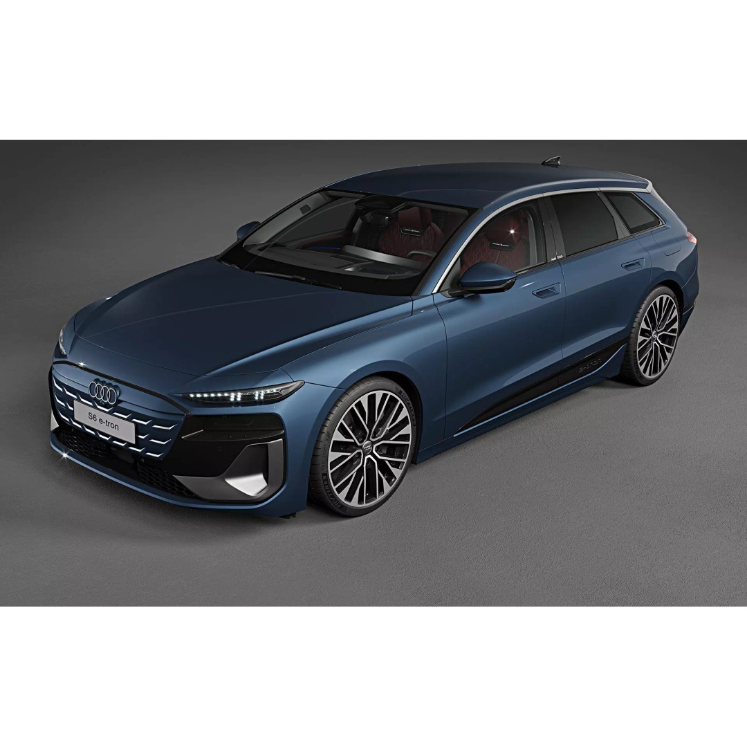 2025 Audi S6 Avant e-tron 3D Model – High Poly PBR Asset, FBX & OBJ - View 8