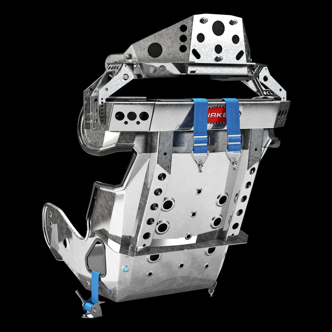 Kirkey Containment Racing Seat 3D Model – High Detail Vehicle Part, FBX - View 16