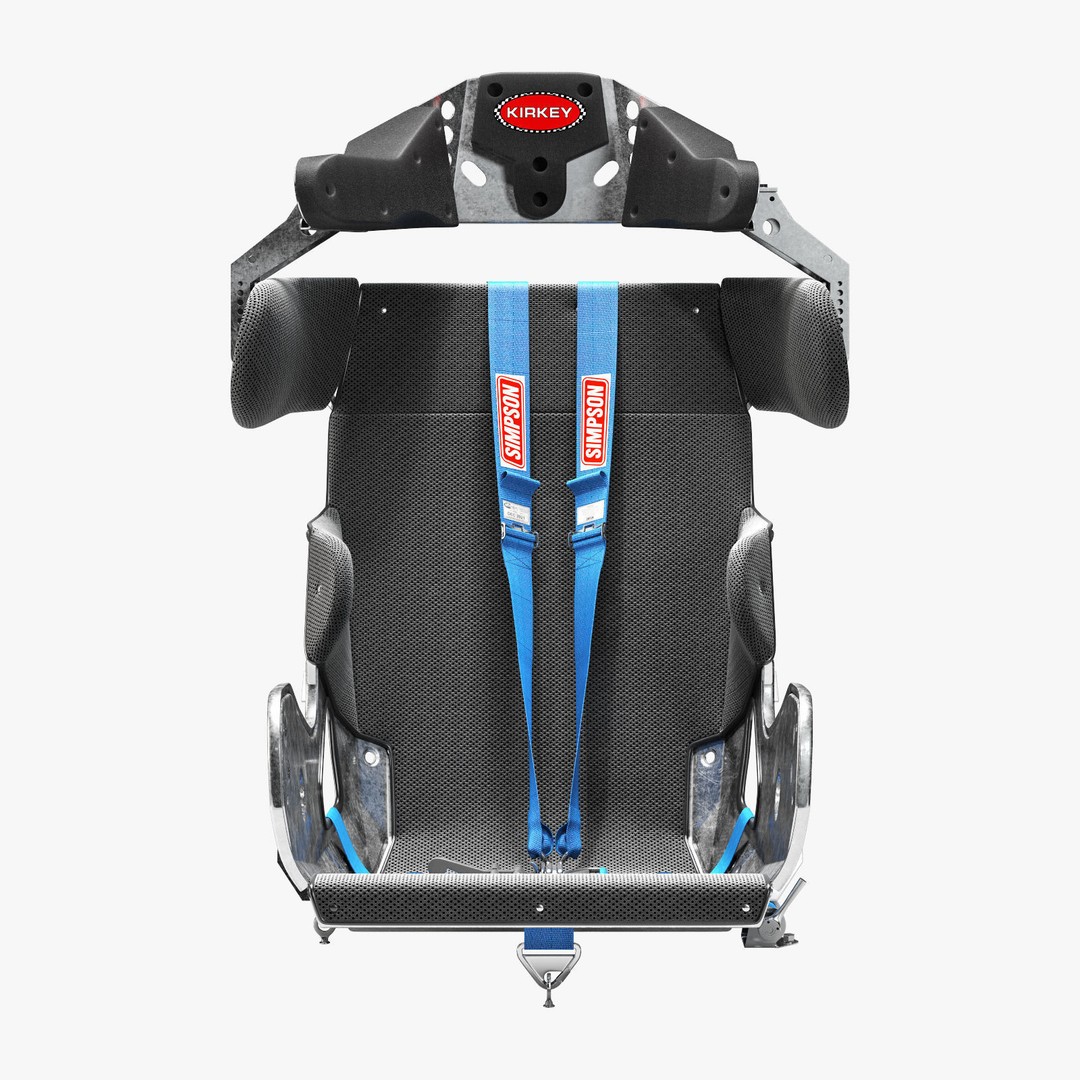 Kirkey Containment Racing Seat 3D Model – High Detail Vehicle Part, FBX - View 4