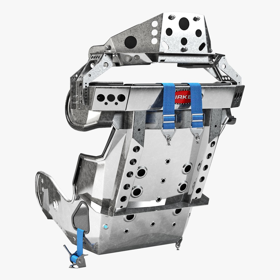 Kirkey Containment Racing Seat 3D Model – High Detail Vehicle Part, FBX - View 6