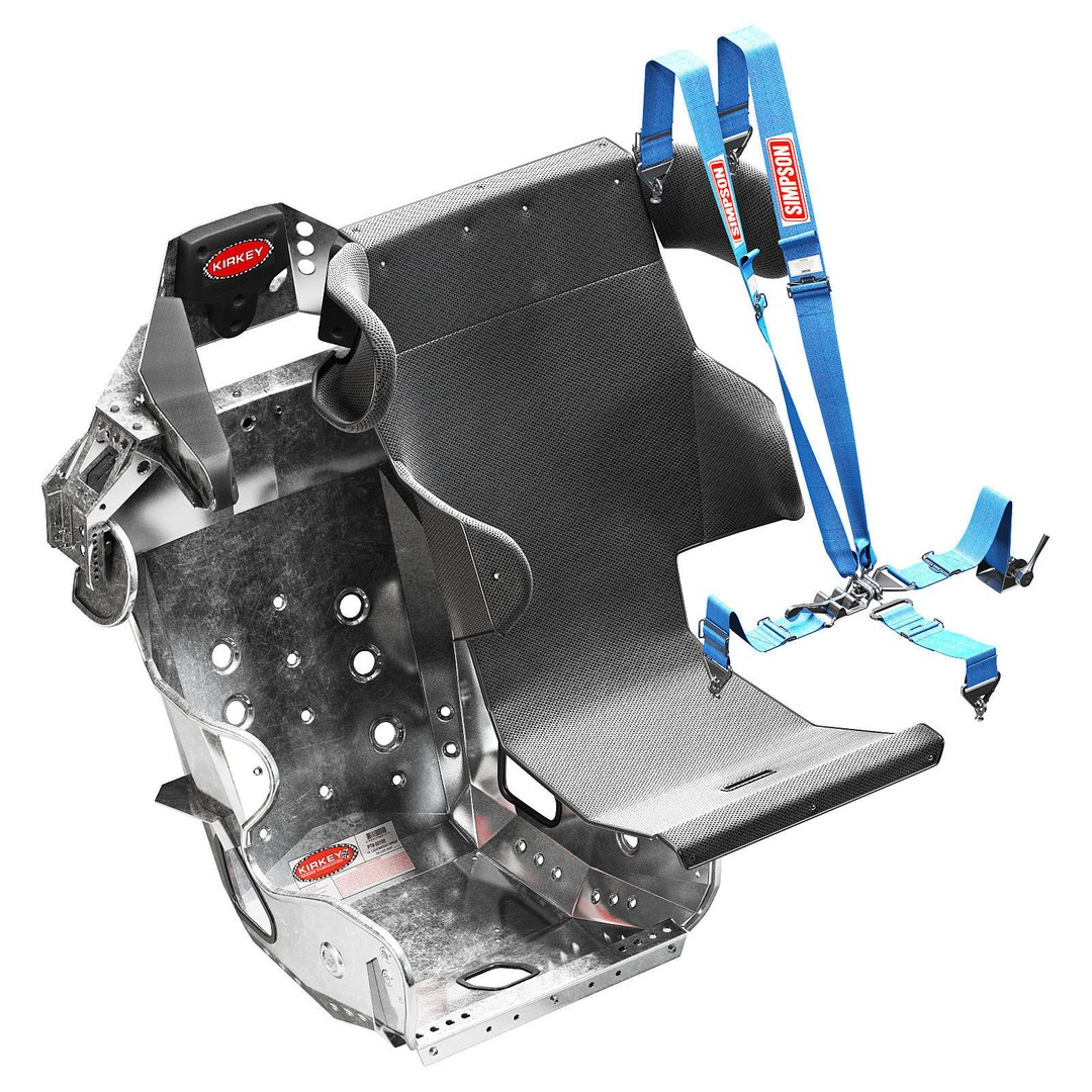 Kirkey Containment Racing Seat 3D Model – High Detail Vehicle Part, FBX - View 8