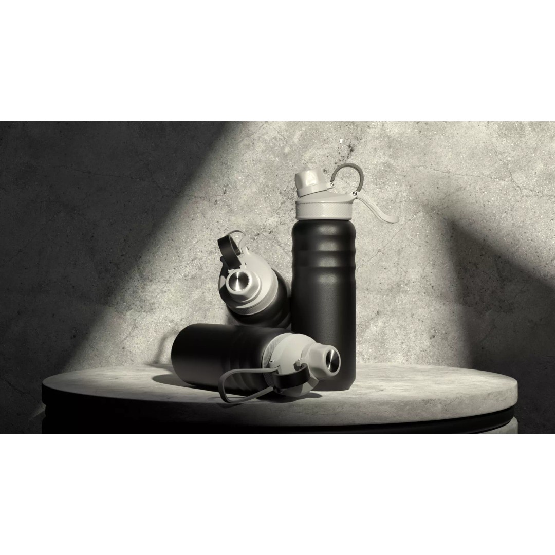 Sports Shaker 3D Model – Photorealistic Fitness Bottle, FBX & OBJ - View 2