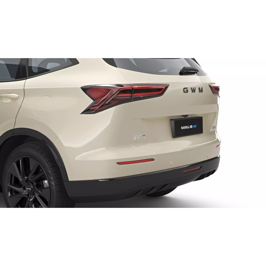 2025 GWM Haval H6 HEV 3D Model – Detailed SUV Asset, FBX, OBJ, Blender - View 5