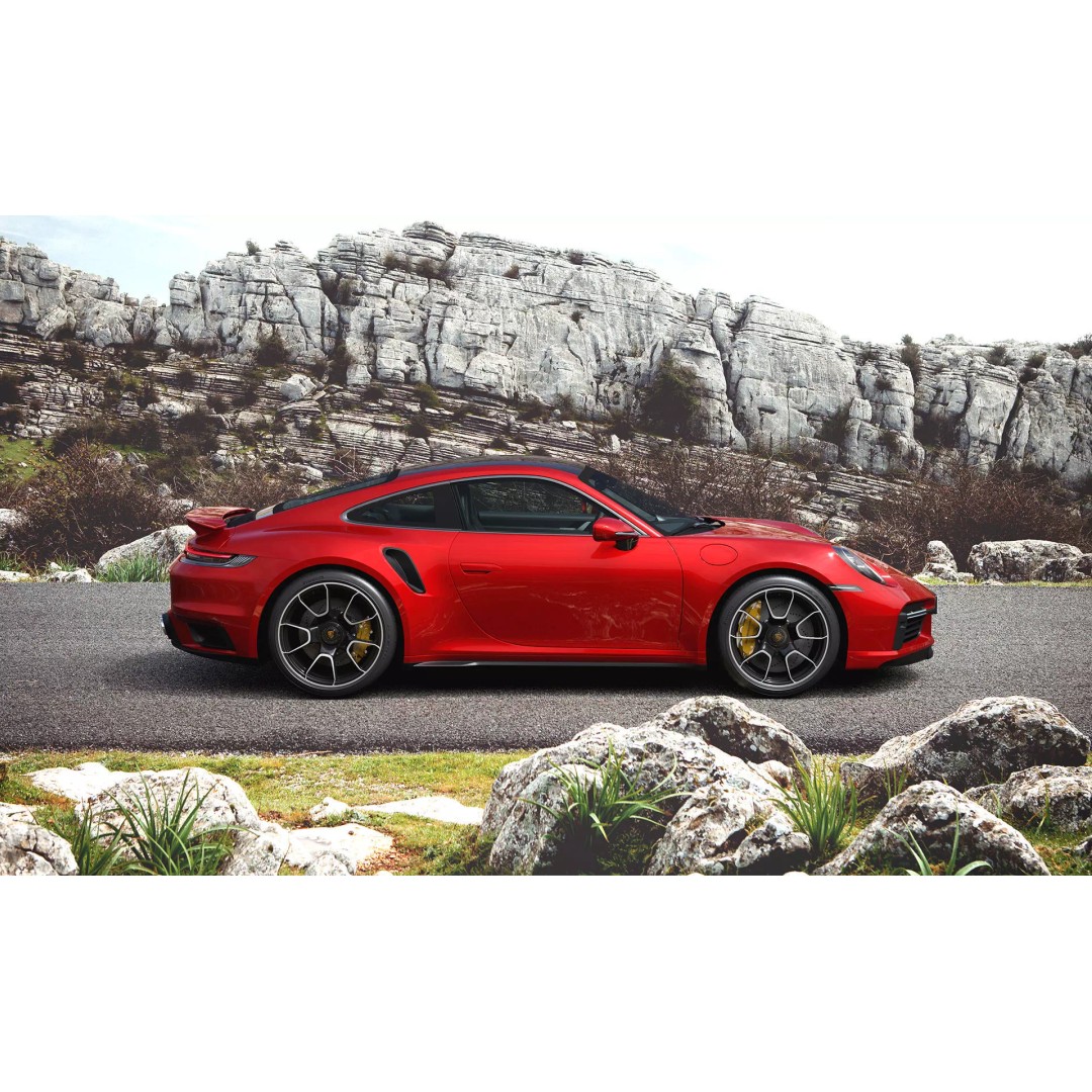 2021 Porsche 911 Turbo S 3D Model – High Poly Game Asset, FBX, OBJ