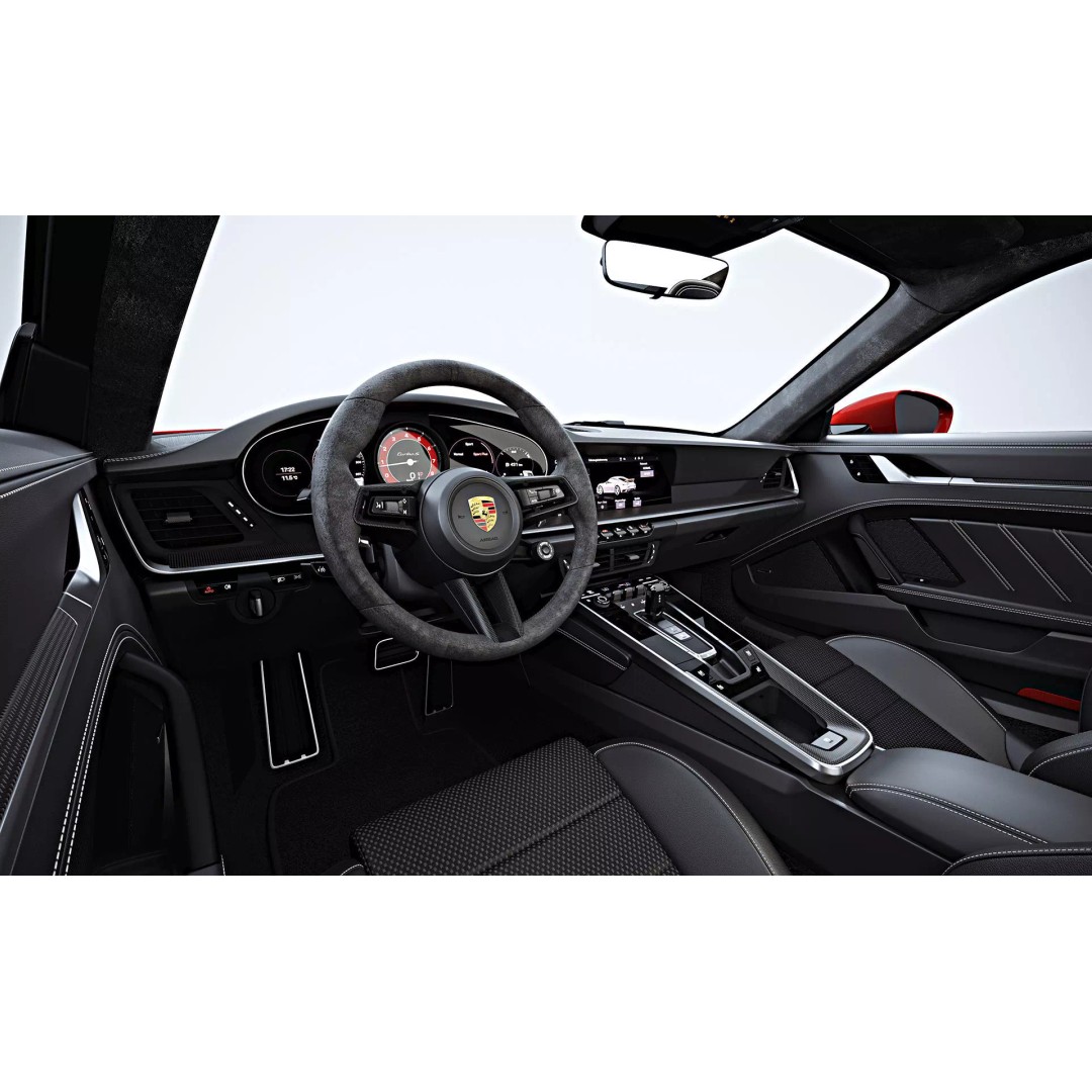 2021 Porsche 911 Turbo S 3D Model – High Poly Game Asset, FBX, OBJ - View 12