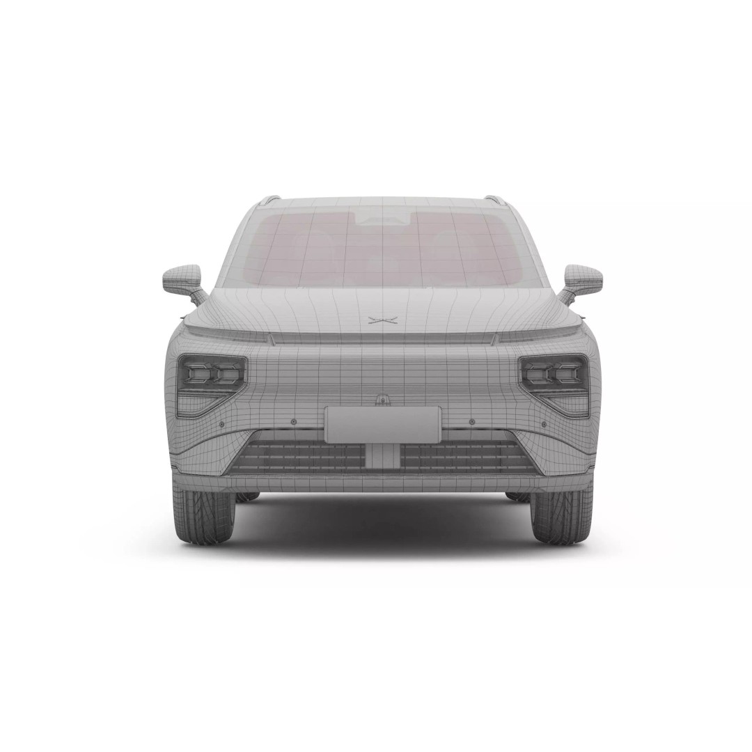 2026 Xpeng G9 3D Model – High Poly SUV, Game Ready, FBX, OBJ - View 19