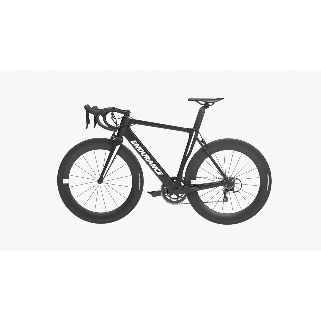 Road Bike 3D Model – High Poly PBR Bicycle Asset, FBX, OBJ - View 10