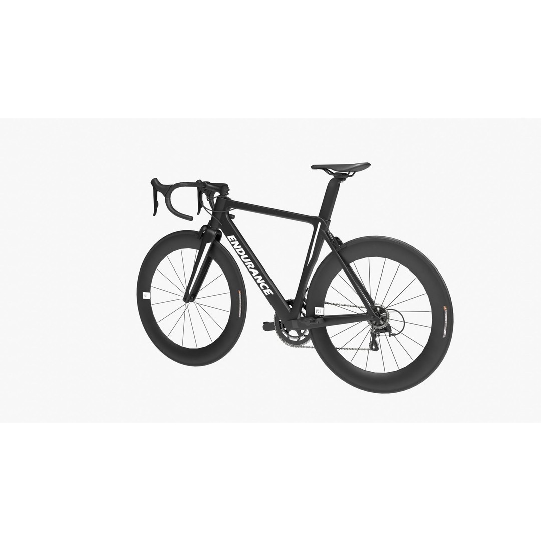 Road Bike 3D Model – High Poly PBR Bicycle Asset, FBX, OBJ - View 11