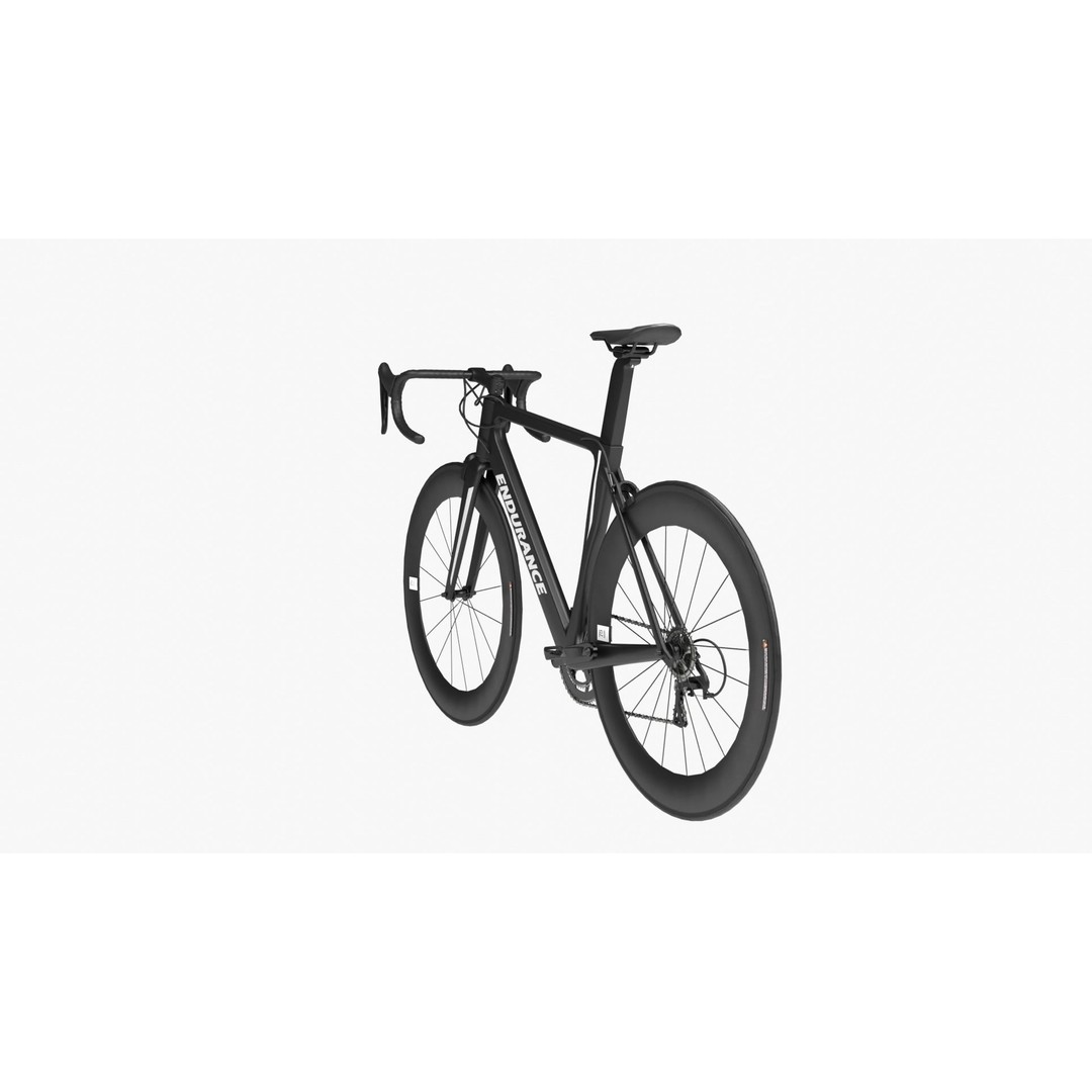 Road Bike 3D Model – High Poly PBR Bicycle Asset, FBX, OBJ - View 12