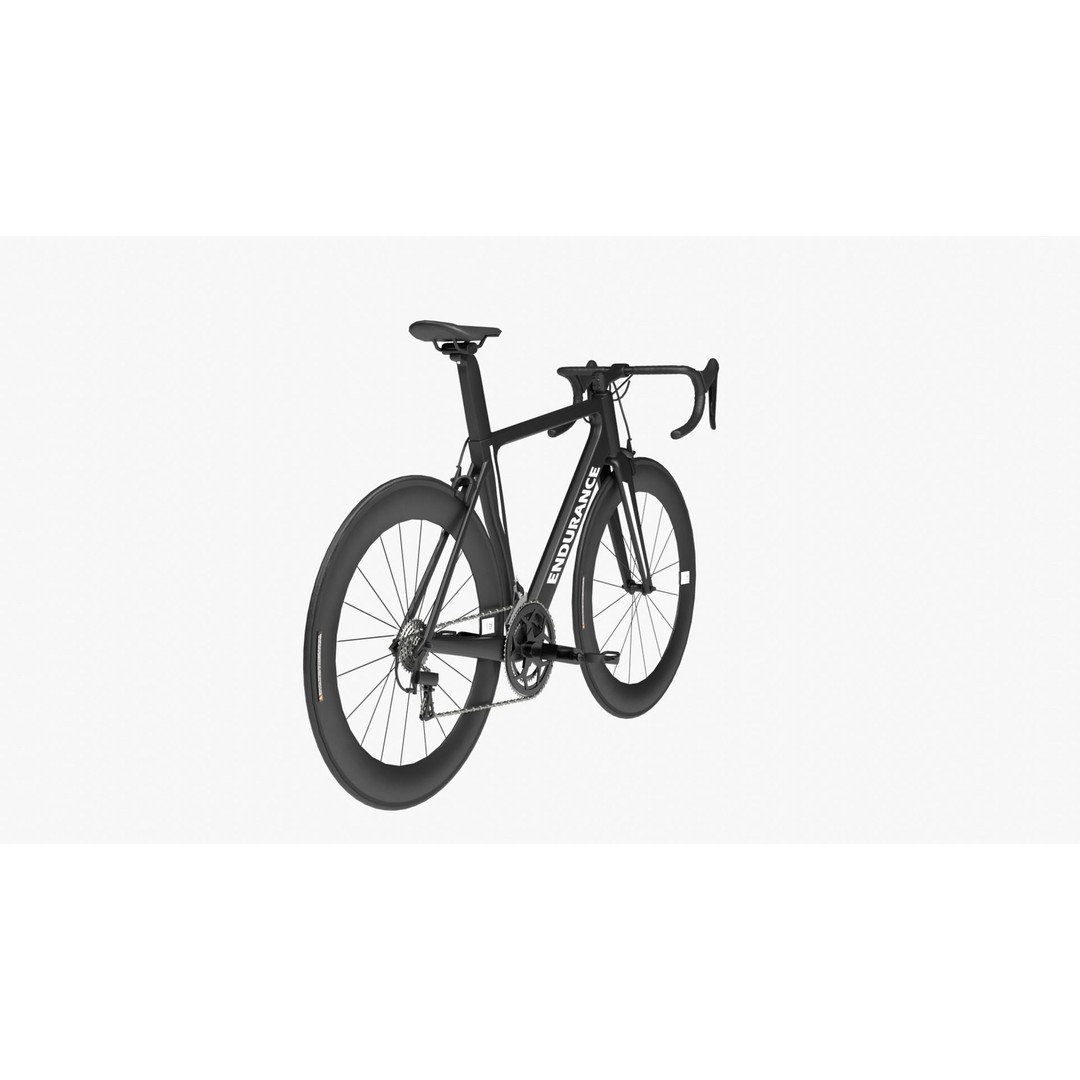 Road Bike 3D Model – High Poly PBR Bicycle Asset, FBX, OBJ - View 14