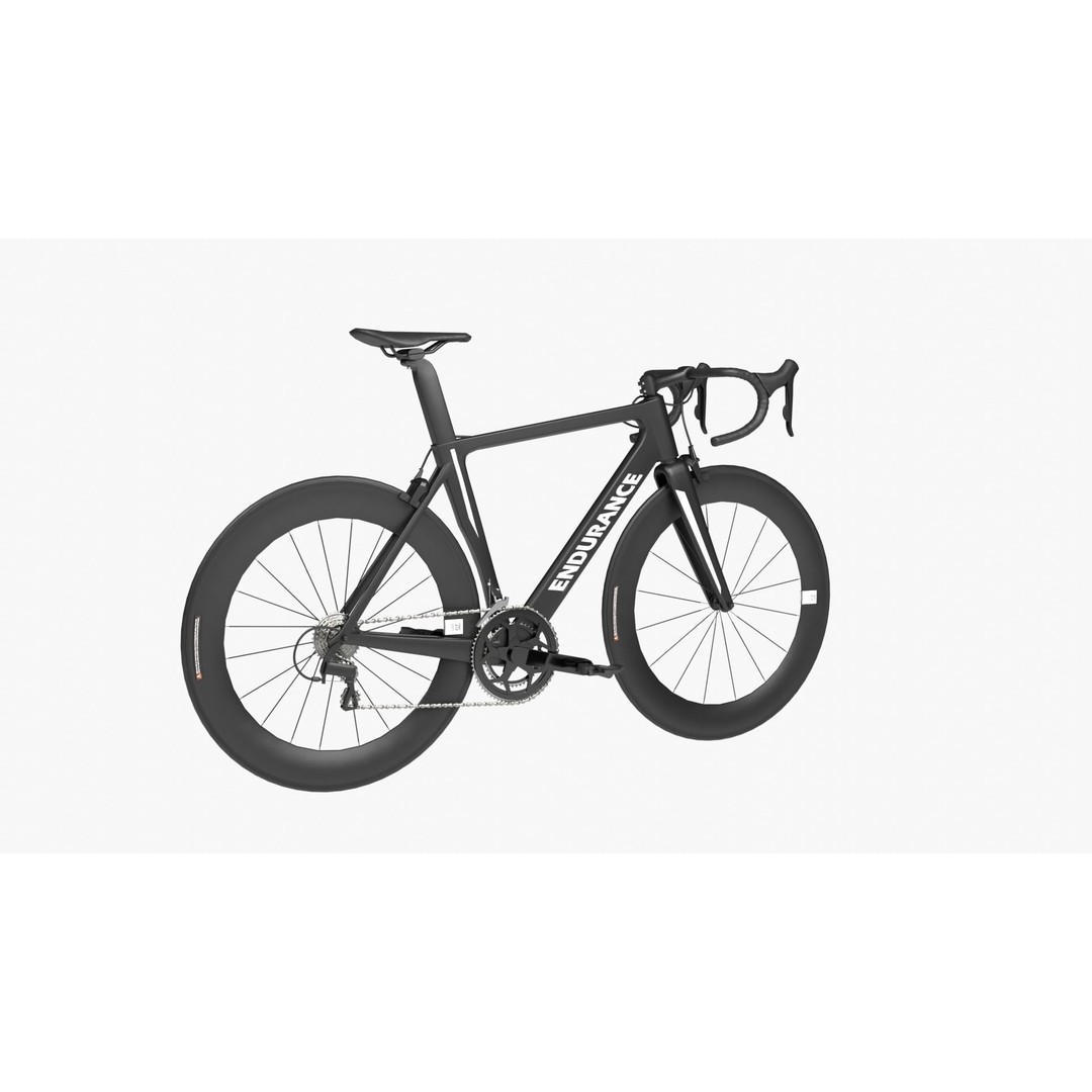 Road Bike 3D Model – High Poly PBR Bicycle Asset, FBX, OBJ - View 15