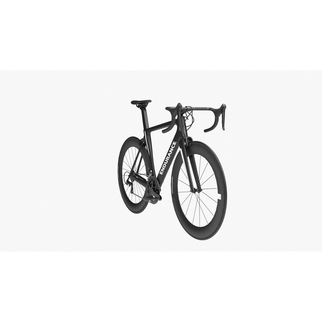 Road Bike 3D Model – High Poly PBR Bicycle Asset, FBX, OBJ - View 6
