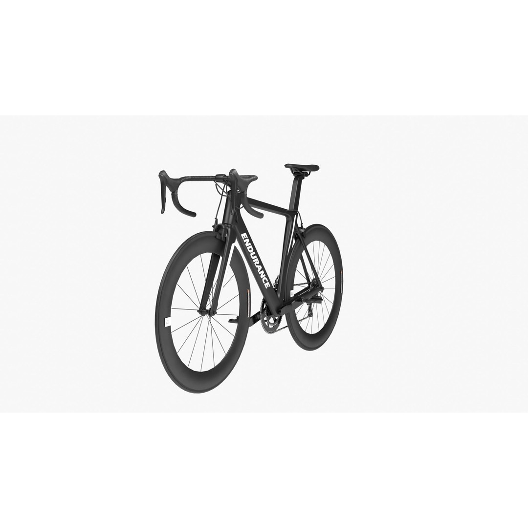 Road Bike 3D Model – High Poly PBR Bicycle Asset, FBX, OBJ - View 8