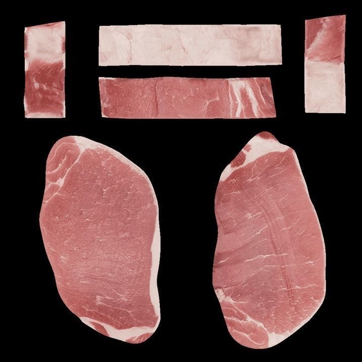 Pork Chops Package - Game-Ready 3D Model - View 14