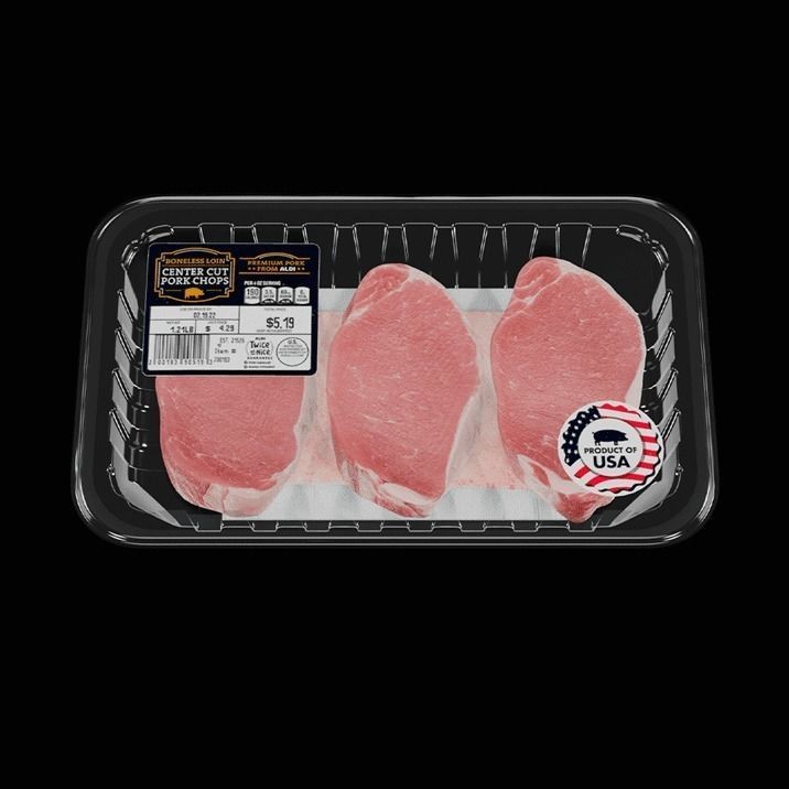 Pork Chops Package - Game-Ready 3D Model - View 3
