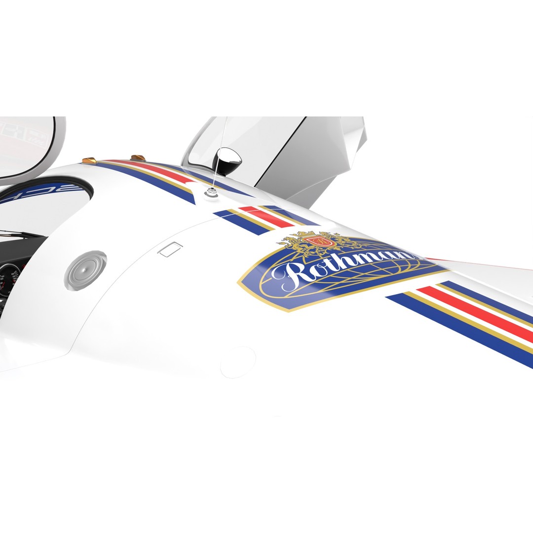 Porsche 956 Group C 1982 Rothmans Racing 3D Model – High Poly PBR Asset, FBX, OBJ - View 20