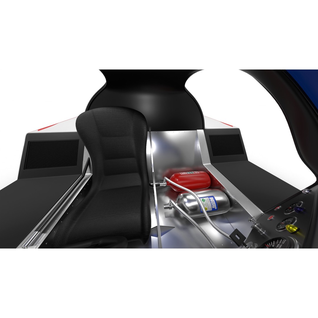 Porsche 956 Group C 1982 Rothmans Racing 3D Model – High Poly PBR Asset, FBX, OBJ - View 22