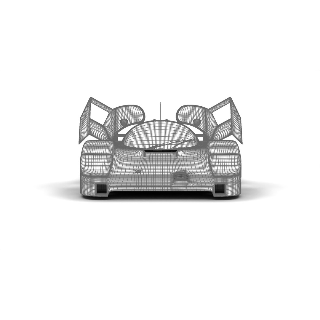 Porsche 956 Group C 1982 Rothmans Racing 3D Model – High Poly PBR Asset, FBX, OBJ - View 27