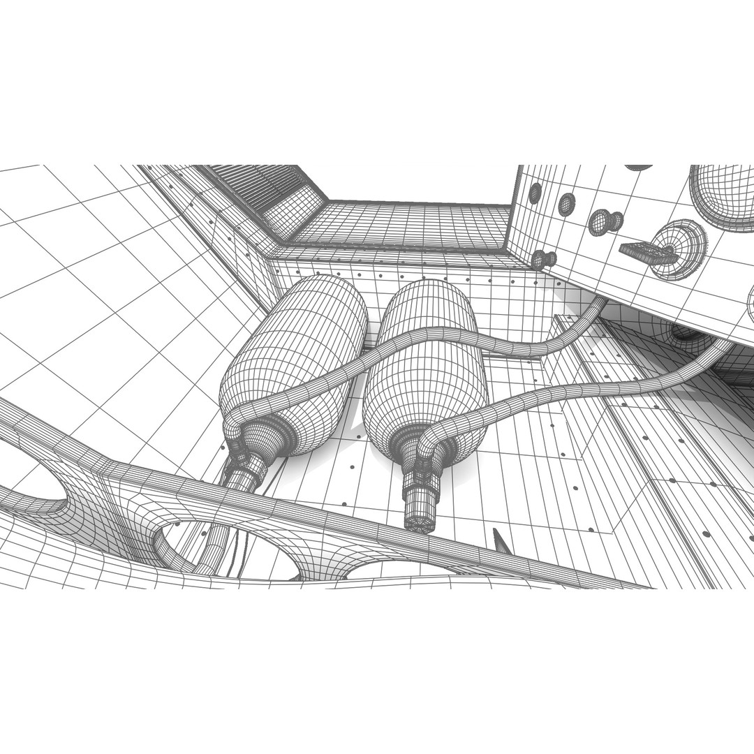 Porsche 956 Group C 1982 Rothmans Racing 3D Model – High Poly PBR Asset, FBX, OBJ - View 34