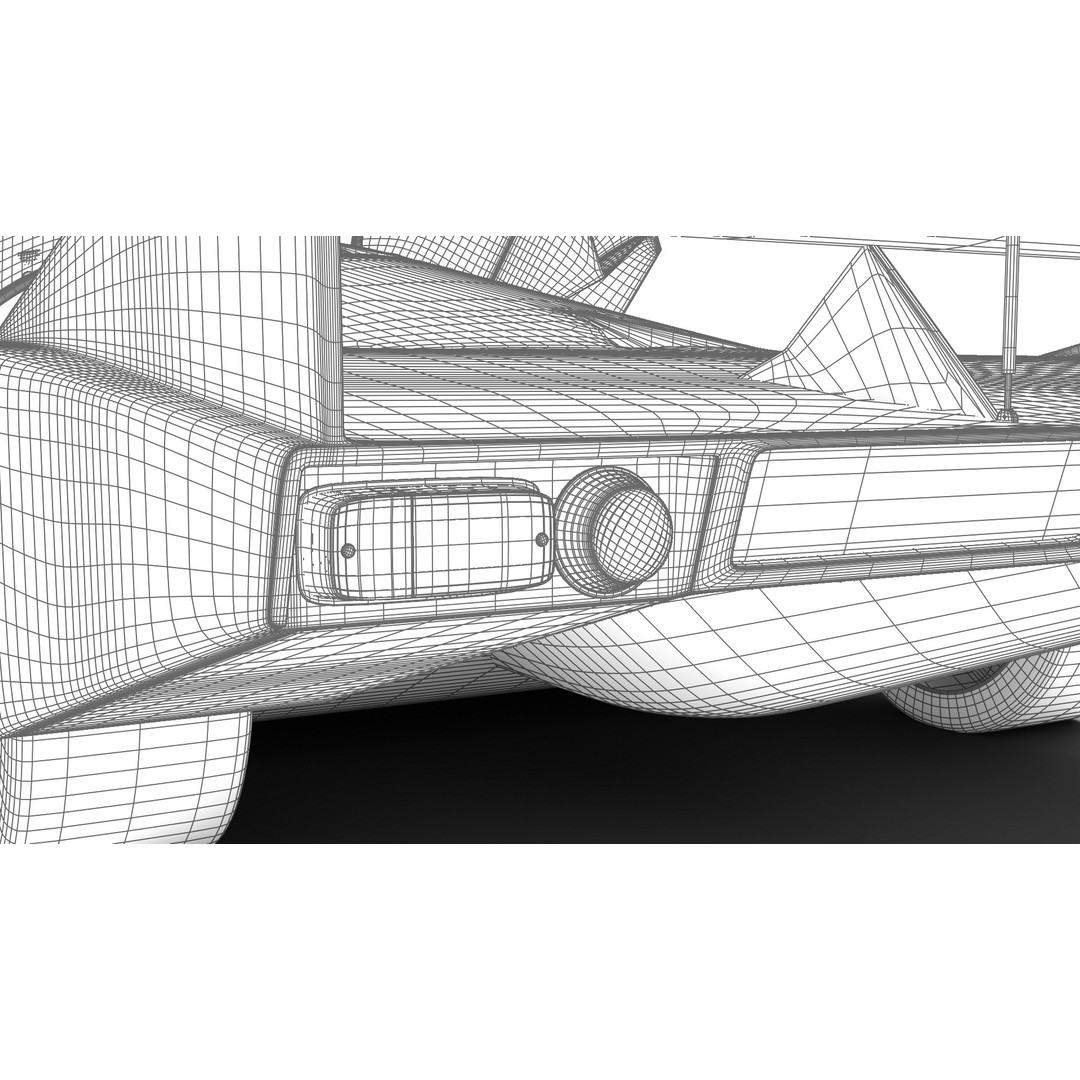 Porsche 956 Group C 1982 Rothmans Racing 3D Model – High Poly PBR Asset, FBX, OBJ - View 37