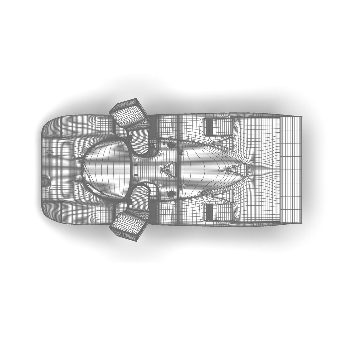 Porsche 956 Group C 1982 Rothmans Racing 3D Model – High Poly PBR Asset, FBX, OBJ - View 46