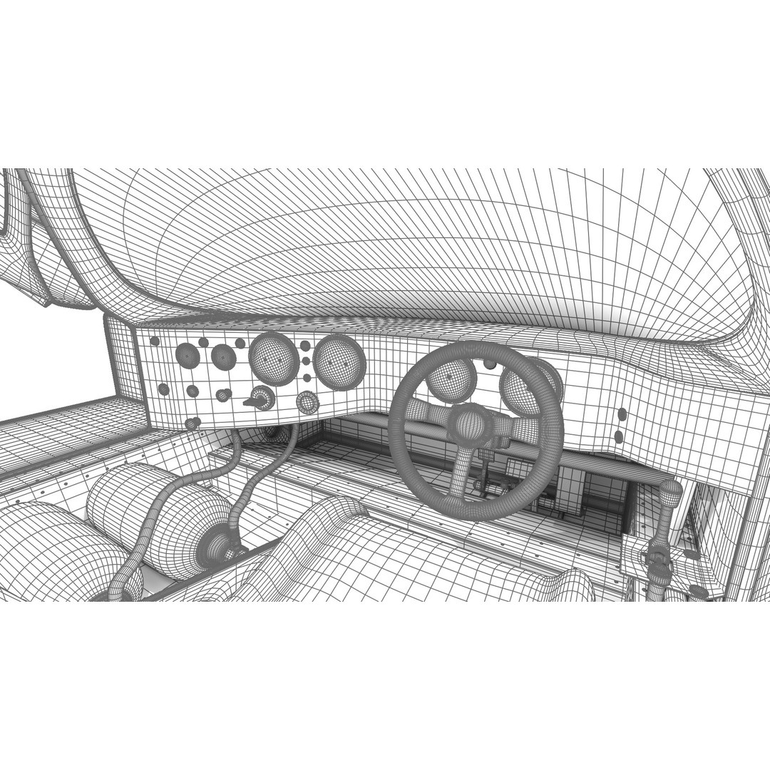 Porsche 956 Group C 1982 Rothmans Racing 3D Model – High Poly PBR Asset, FBX, OBJ - View 49