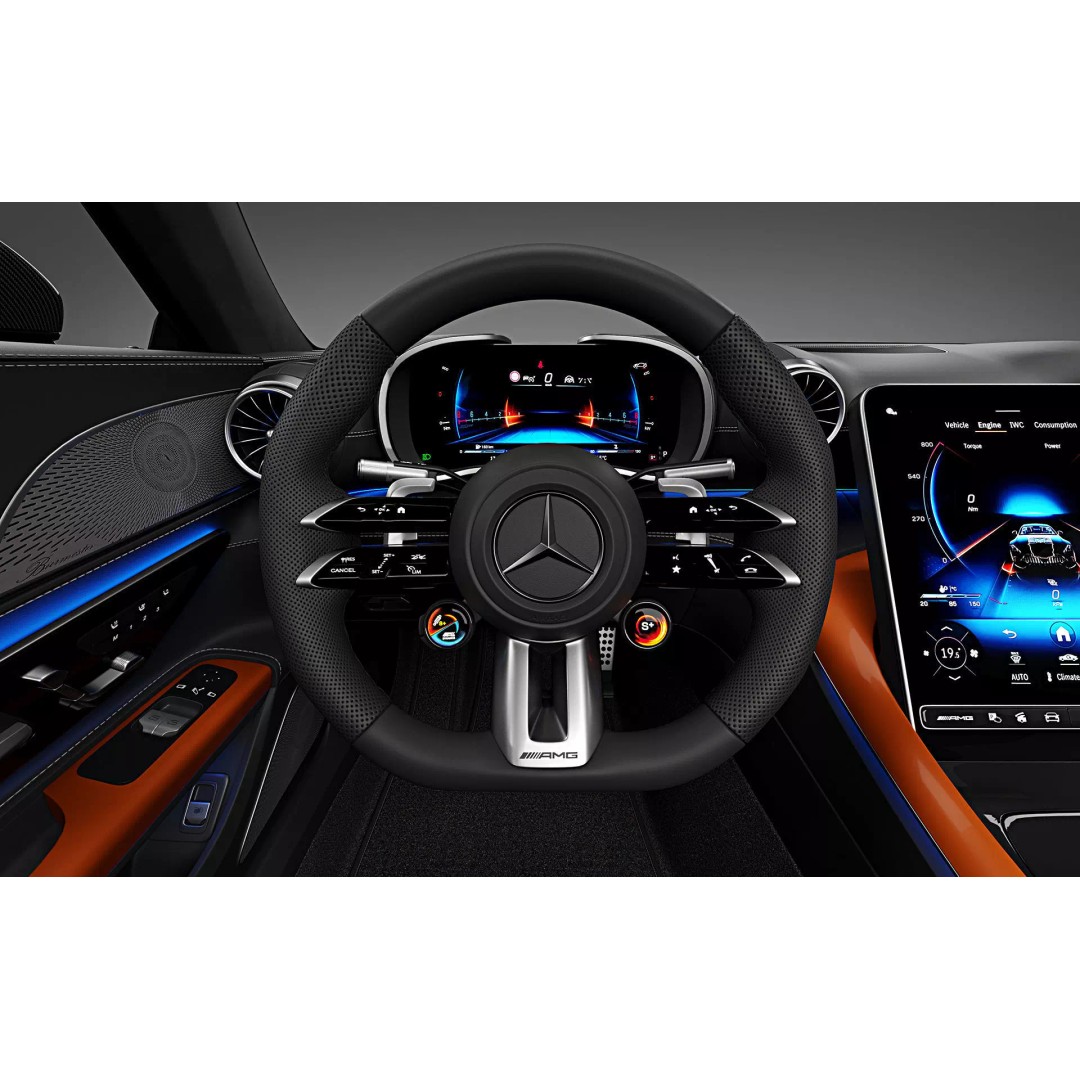 2025 Mercedes-AMG GT 63 S E Performance Coupe 3D Model – High Poly PBR Car Asset, FBX - View 24