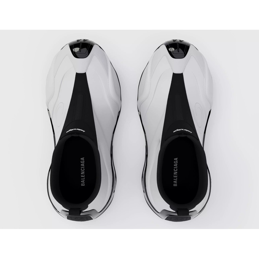 Balenciaga Basketball Sneakers 3D Model – Low Poly Game Asset, FBX - View 7