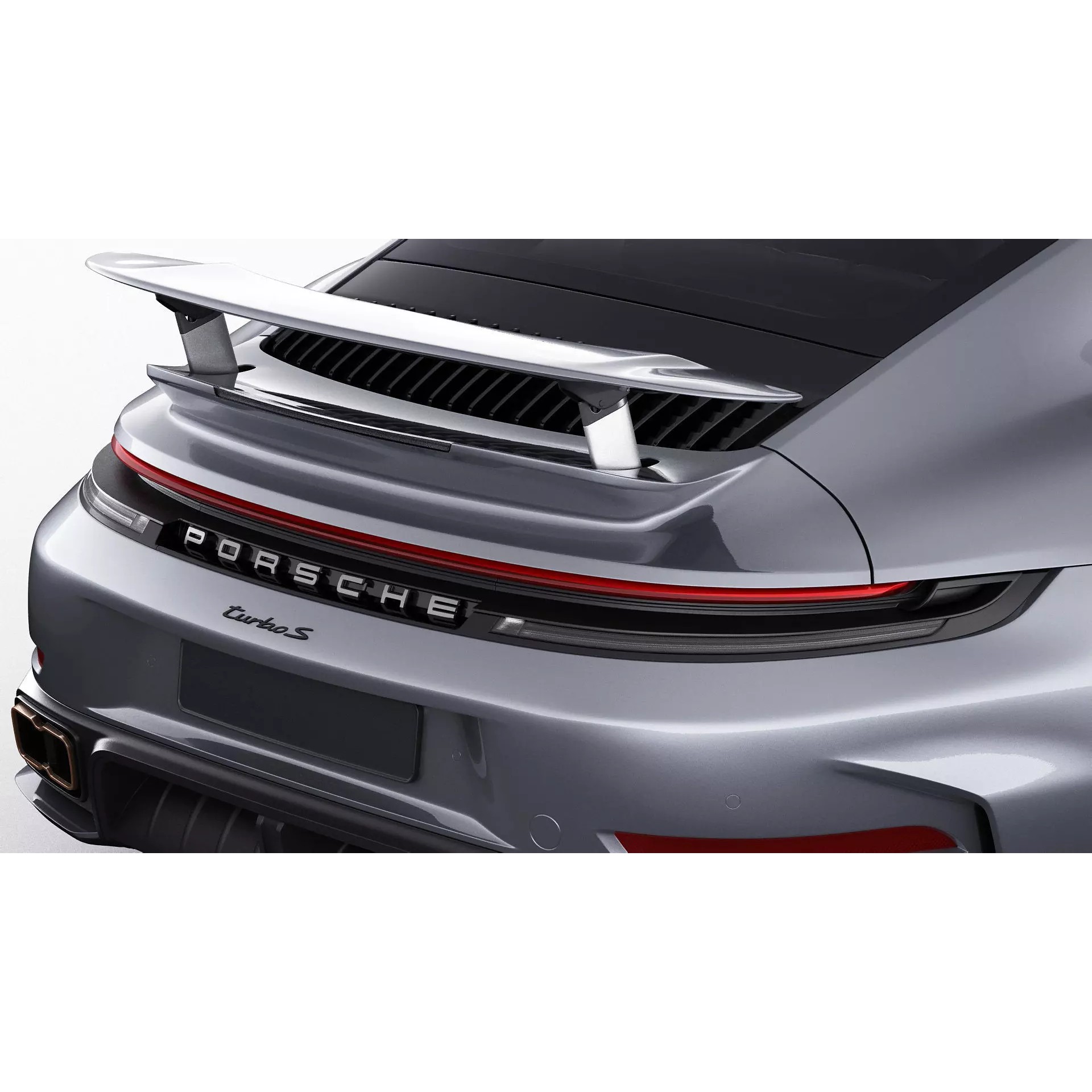 Porsche 911 Turbo S 2026 - Game-Ready 3D Model - View 13