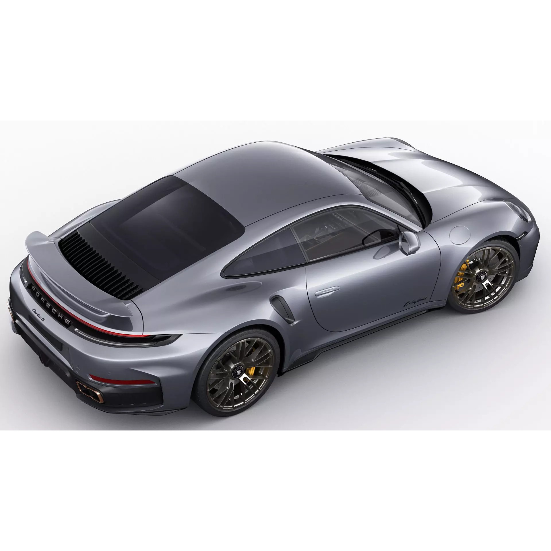 Porsche 911 Turbo S 2026 - Game-Ready 3D Model - View 15