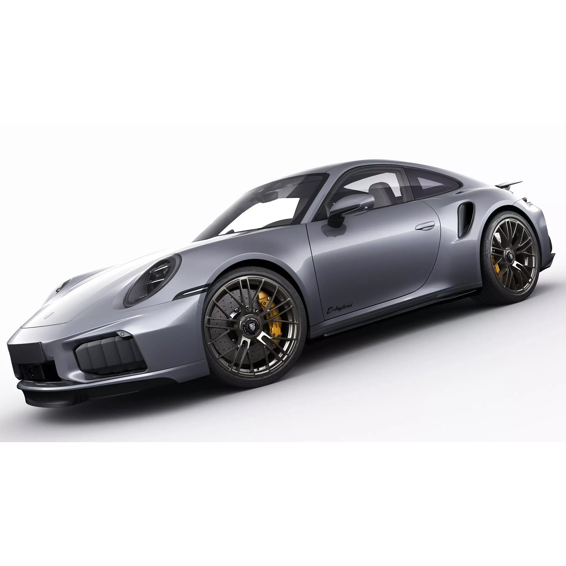 Porsche 911 Turbo S 2026 - Game-Ready 3D Model - View 16