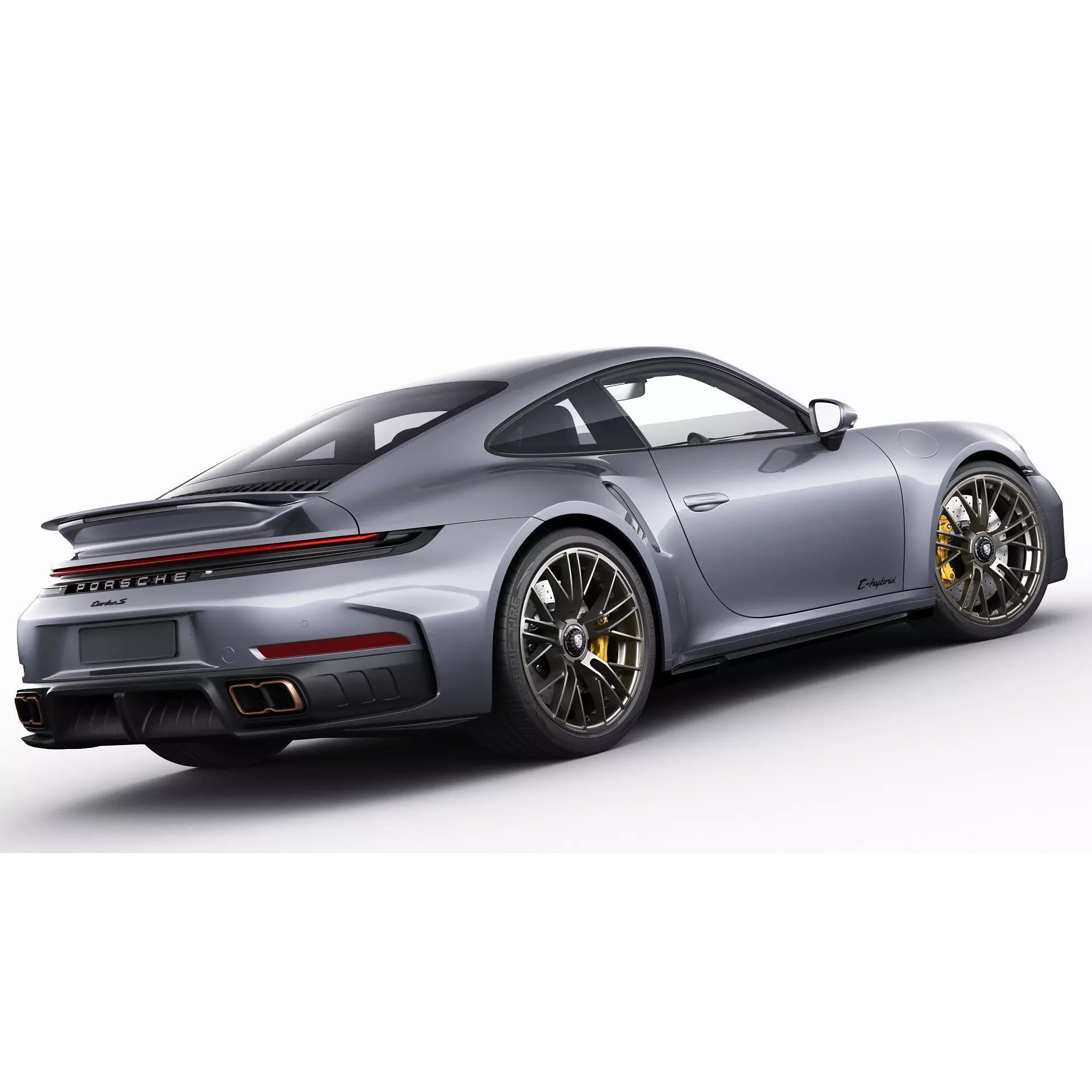 Porsche 911 Turbo S 2026 - Game-Ready 3D Model - View 17