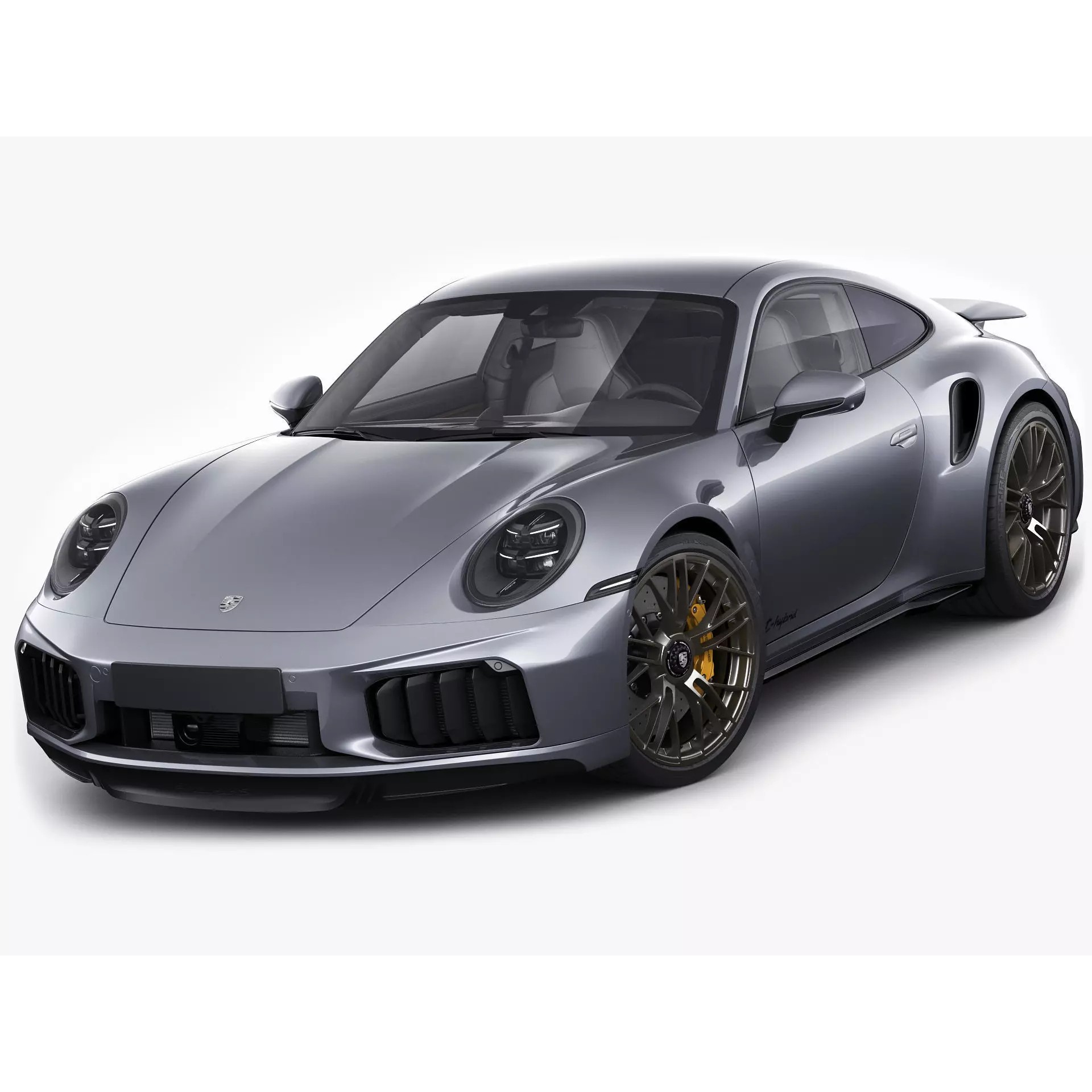 Porsche 911 Turbo S 2026 - Game-Ready 3D Model - View 2