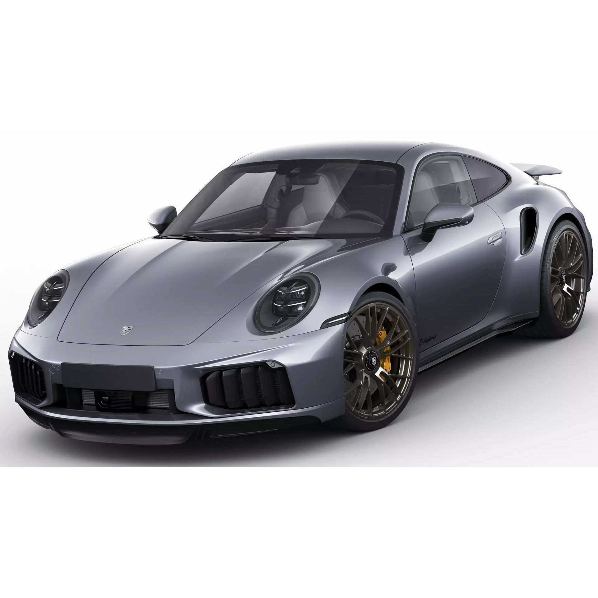 Porsche 911 Turbo S 2026 - Game-Ready 3D Model - View 3
