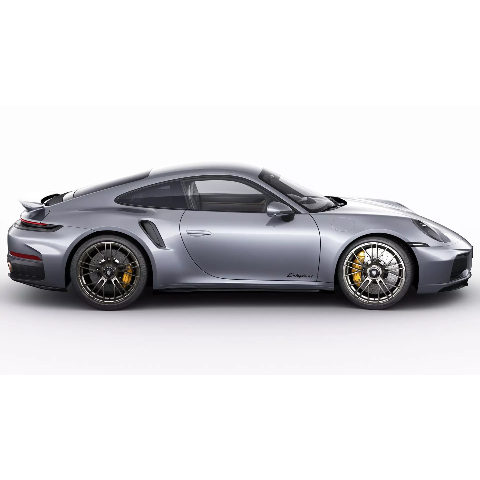 Porsche 911 Turbo S 2026 - Game-Ready 3D Model - View 8