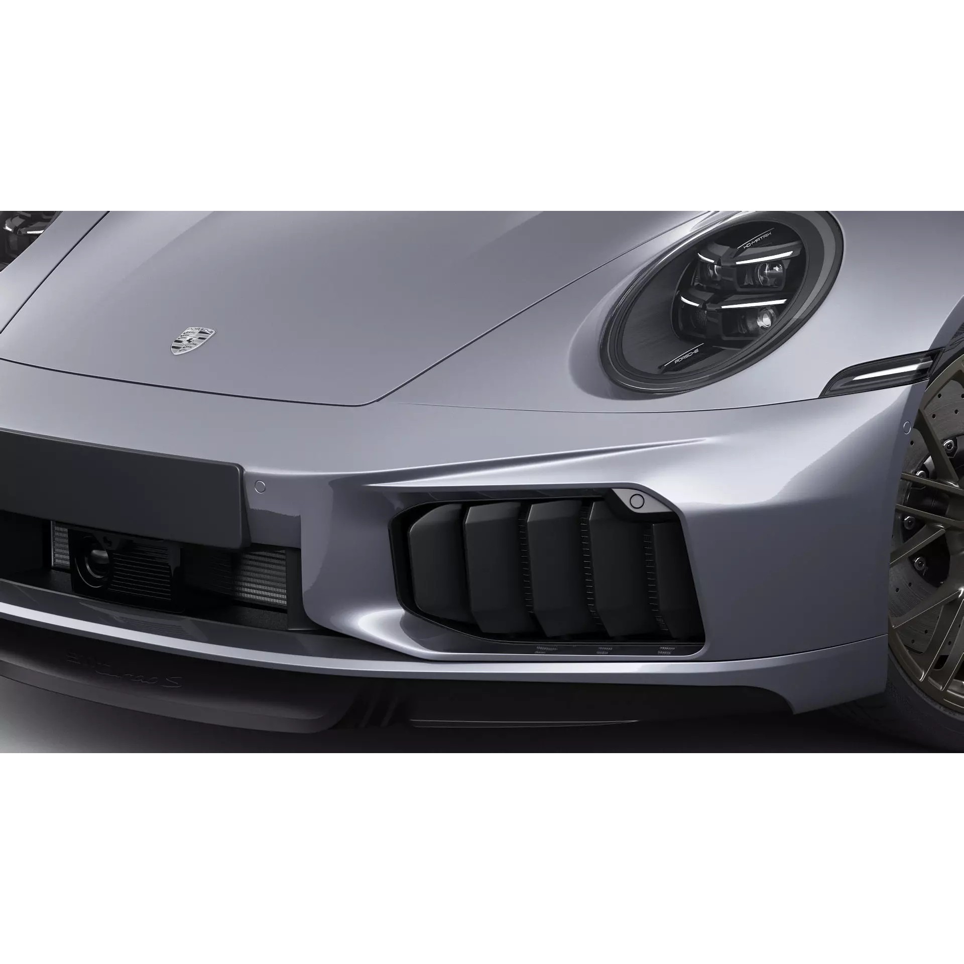 Porsche 911 Turbo S 2026 - Game-Ready 3D Model - View 9