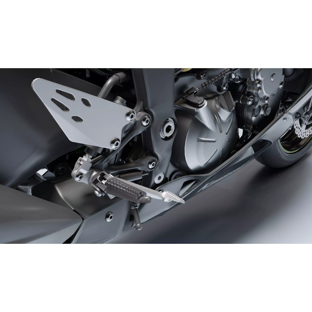 Kawasaki Ninja ZX-6R 2020 3D Model – Low Poly, Rigged, PBR, Blender - View 20