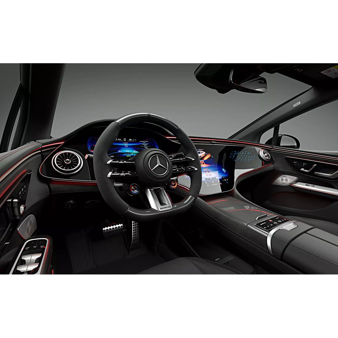 2023 Mercedes-AMG EQE 53 3D Model – Photorealistic Car Asset, FBX & OBJ - View 18