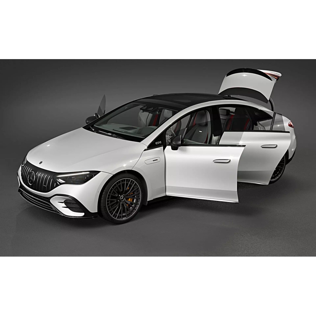 2023 Mercedes-AMG EQE 53 3D Model – Photorealistic Car Asset, FBX & OBJ - View 4
