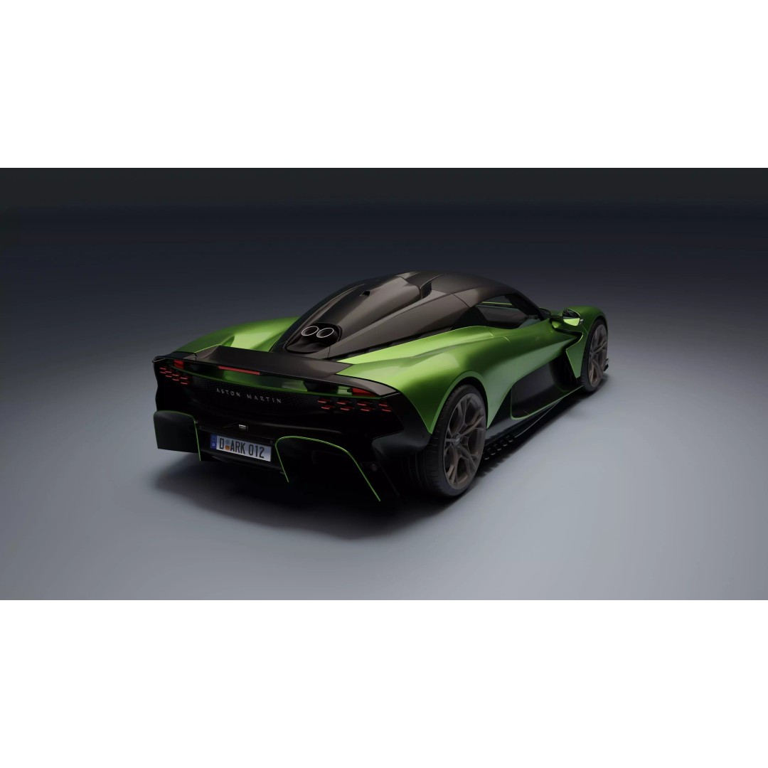 Aston Martin Valhalla 3D Model – Low Poly Rigged Car, Blender, FBX - View 19