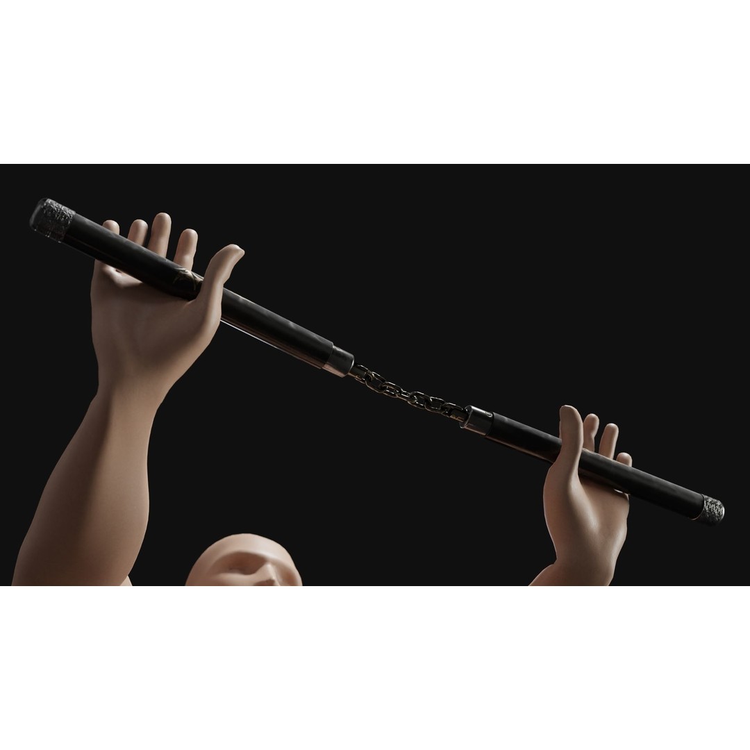 Martial Arts Training Pack 3D Model – Low Poly Game Ready Assets, FBX - View 15