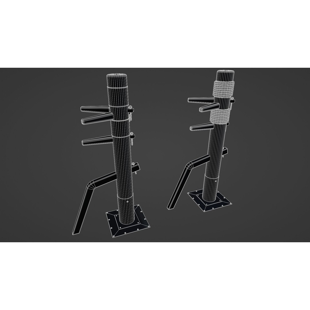 Martial Arts Training Pack 3D Model – Low Poly Game Ready Assets, FBX - View 18