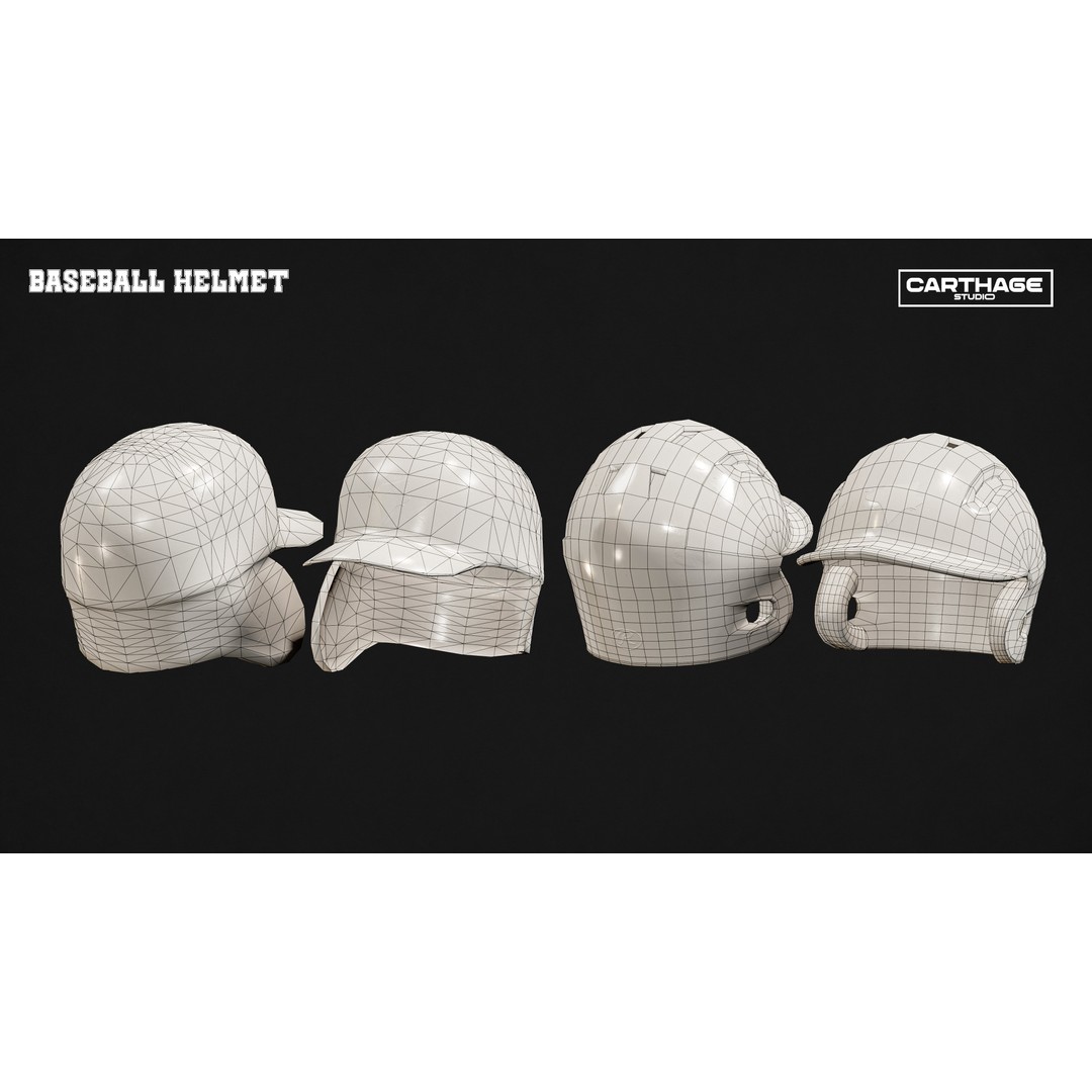 San Francisco Giants Character 3D Model – Low Poly Rigged Baseball Asset, FBX - View 16